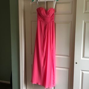 Bill Levkoff Strapless gown